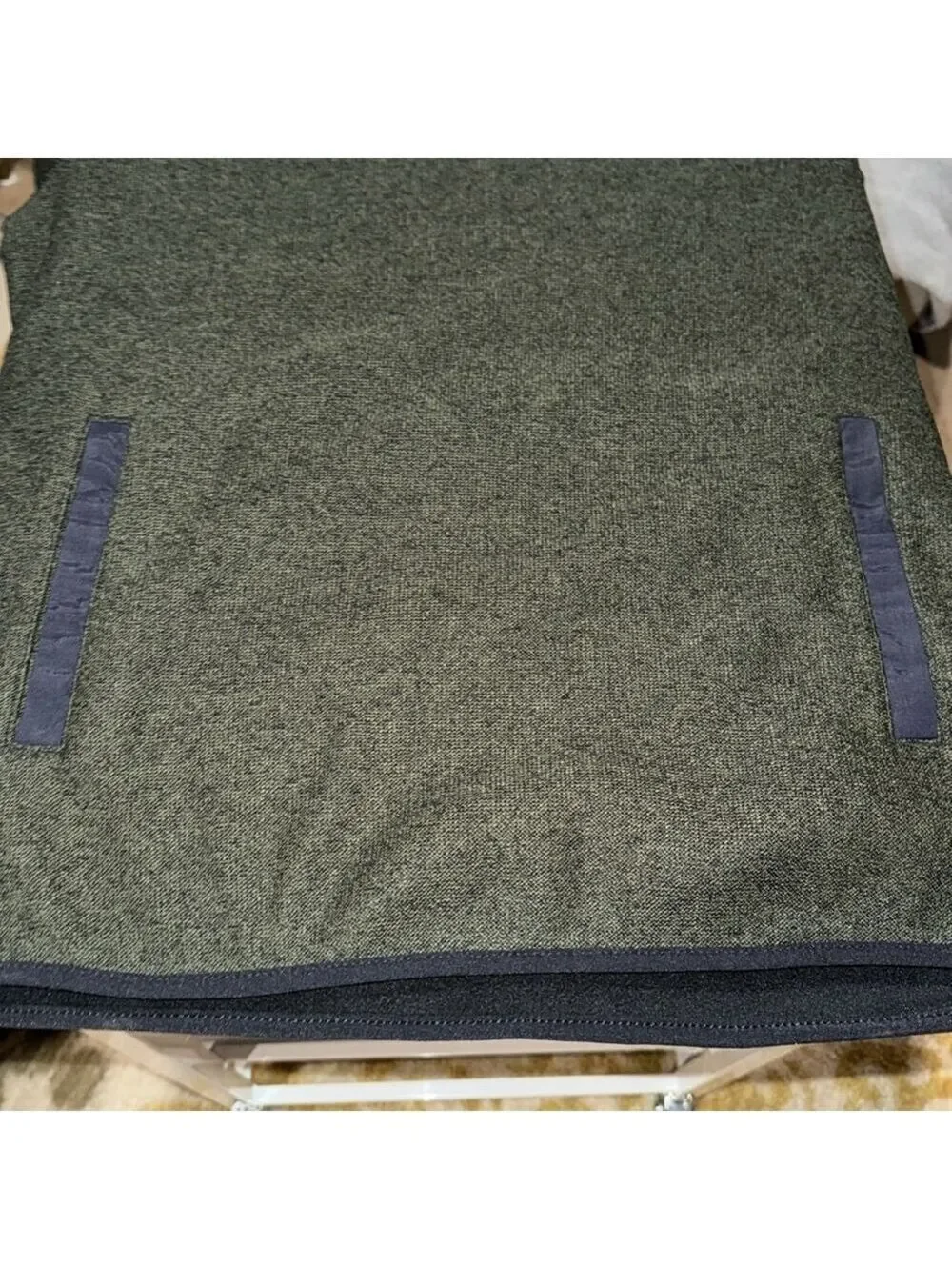 Eddie Bauer Green Fleece Sweater Mens Size Small